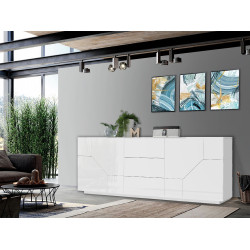 Buffet/bahut moderne 220 cm Alienor