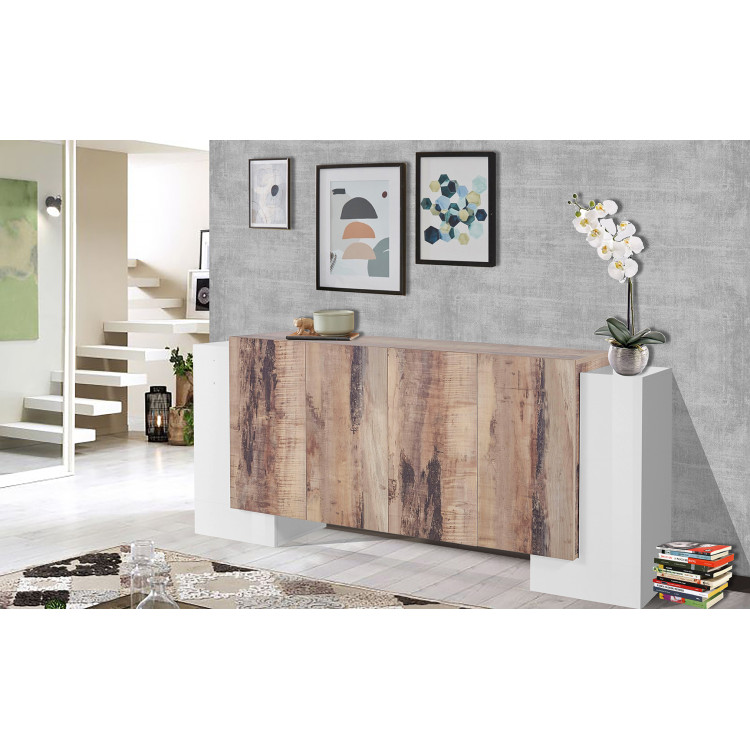 Buffet/bahut 6 portes moderne 210 cm Gisela