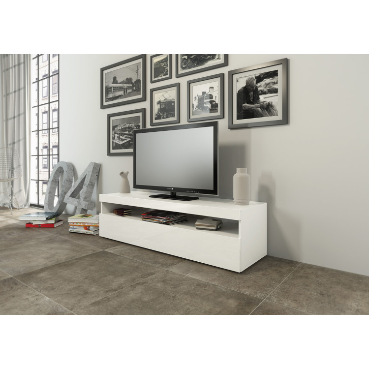 Meuble TV moderne 130 cm Benedict