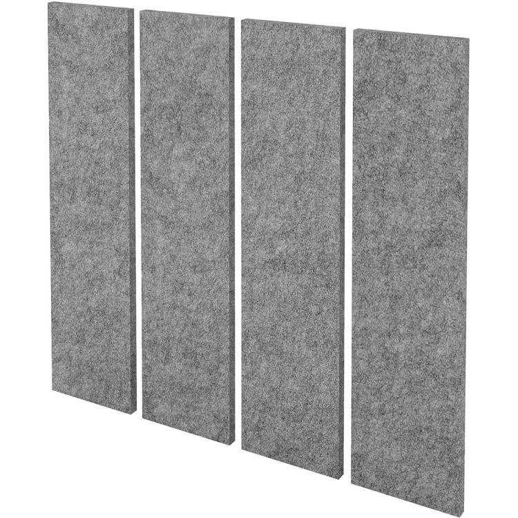 Dalle acoustique magnétique rectangulaire (lot de 4)