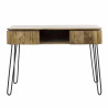 Console style industriel en bois de manguier Horizon