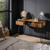 Console style industriel en bois de manguier Horizon