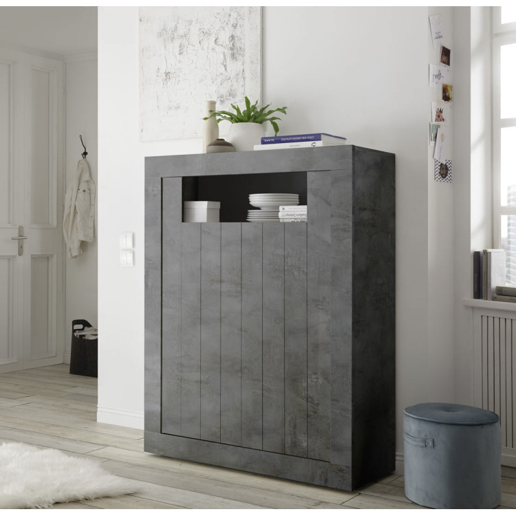 Meuble de rangement contemporain coloris oxyde Luciana