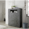 Meuble de rangement contemporain coloris oxyde Luciana