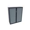 Armoire à rideaux monobloc métallique H 145 cm Niger