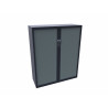 Armoire à rideaux monobloc métallique H 145 cm Niger