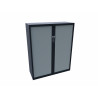 Armoire à rideaux monobloc métallique H 145 cm Niger