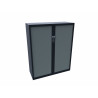 Armoire à rideaux monobloc métallique H 145 cm Niger