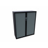 Armoire à rideaux monobloc métallique H 145 cm Niger