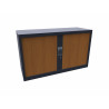 Armoire à rideaux métallique monobloc H 70 cm Niger