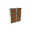 Armoire à rideaux penderie métallique monobloc L 120 cm Niger