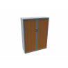 Armoire à rideaux penderie métallique monobloc L 120 cm Niger