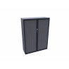 Armoire à rideaux penderie métallique monobloc L 120 cm Niger