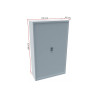 Armoire à rideaux penderie métallique monobloc L 120 cm Niger