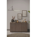 buffet/bahut 3 portes 155 cm bronze/chêne mercure Fantastic