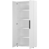 Armoire de bureau haute blanche 2 portes Maily