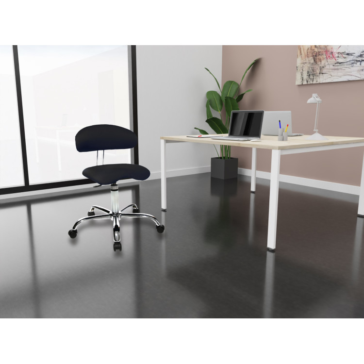 Chaise de bureau ergonomique en tissu Nessy