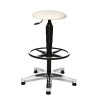 Tabouret ergonomique d'atelier en PU sur patins Sixty