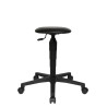 Tabouret ergonomique d'atelier en PU sur roulettes Sixty