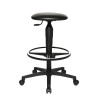 Tabouret ergonomique d'atelier en PU sur roulettes Sixty