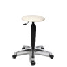 Tabouret ergonomique d'atelier en PU sur roulettes Sixty