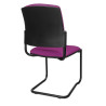 Chaise d'accueil en tissu Billy