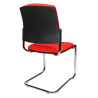 Chaise d'accueil en tissu Billy