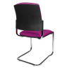 Chaise d'accueil en tissu Billy