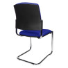 Chaise d'accueil en tissu Billy