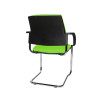 Chaise d'accueil en tissu Billy