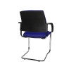 Chaise d'accueil en tissu Billy