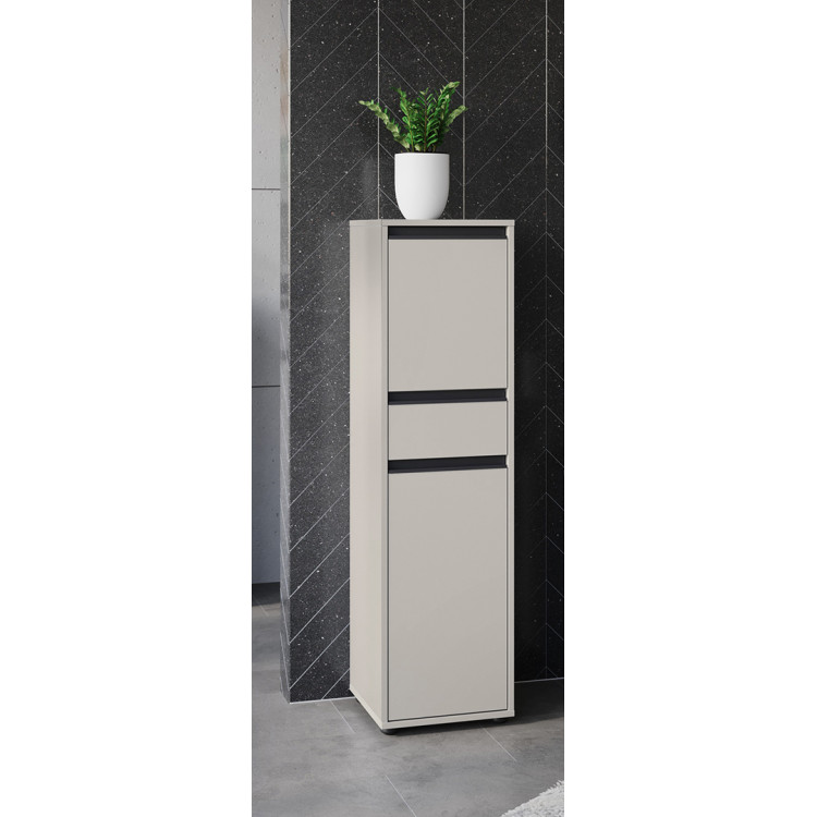 Colonne de salle de bain H 121 cm moderne Rebeka