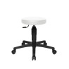 Tabouret d'atelier ergonomique en PU sur roulettes Seventy