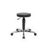 Tabouret d'atelier ergonomique en PU sur roulettes Seventy