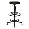 Tabouret d'atelier ergonomique en PU sur patins Seventy