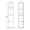 Ensemble de salle de bain moderne graphite Créteil