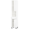 Colonne de salle de bain H 190 cm blanc brillant Salsa