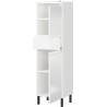 Colonne de salle de bain H 120 cm blanc brillant Salsa