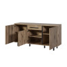 Buffet/bahut contemporain 180 cm chêne canyon Timber