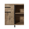 Buffet/bahut contemporain 180 cm chêne canyon Timber