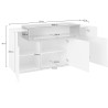 Buffet/bahut moderne 160 cm Corso