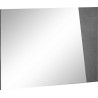 Miroir rectangulaire gris ardoise Vegas