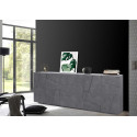 Buffet/bahut moderne 224 cm gris ardoise Pittsburgh