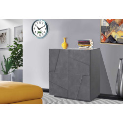 Meuble de rangement moderne gris ardoise Pittsburgh