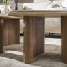 Tables basses en bois massif et céramique Julietta (lot de 2)