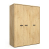 Armoire enfant contemporaine 150 cm chêne artisanal Leana