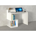 Bureau droit haut moderne blanc laqué brillant Celtic