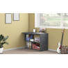 Bureau d'angle modulable moderne gris ardoise Yota