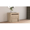 Banc extensible contemporain coloris orme Montoya