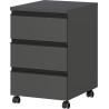 Caisson de bureau mobile coloris graphite Betina